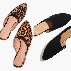 2 Pairs of Madewell Mules
